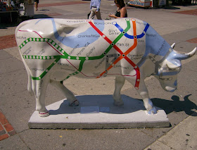 The MBTA Map Cow