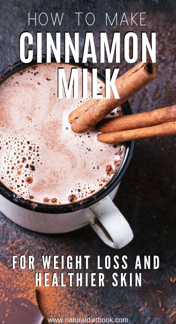 Having a glass of warm milk before going to bed is an incredibly relaxing and healthy routine, and if you add cinnamon to it, you will boost the healing qualities of the drink. Cinnamon milk is one of the healthiest beverages you can consume daily.