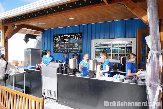 Krause Berry Farms & Estate Winery Blueberry Waffle Cashier | The Kitchen Nerd