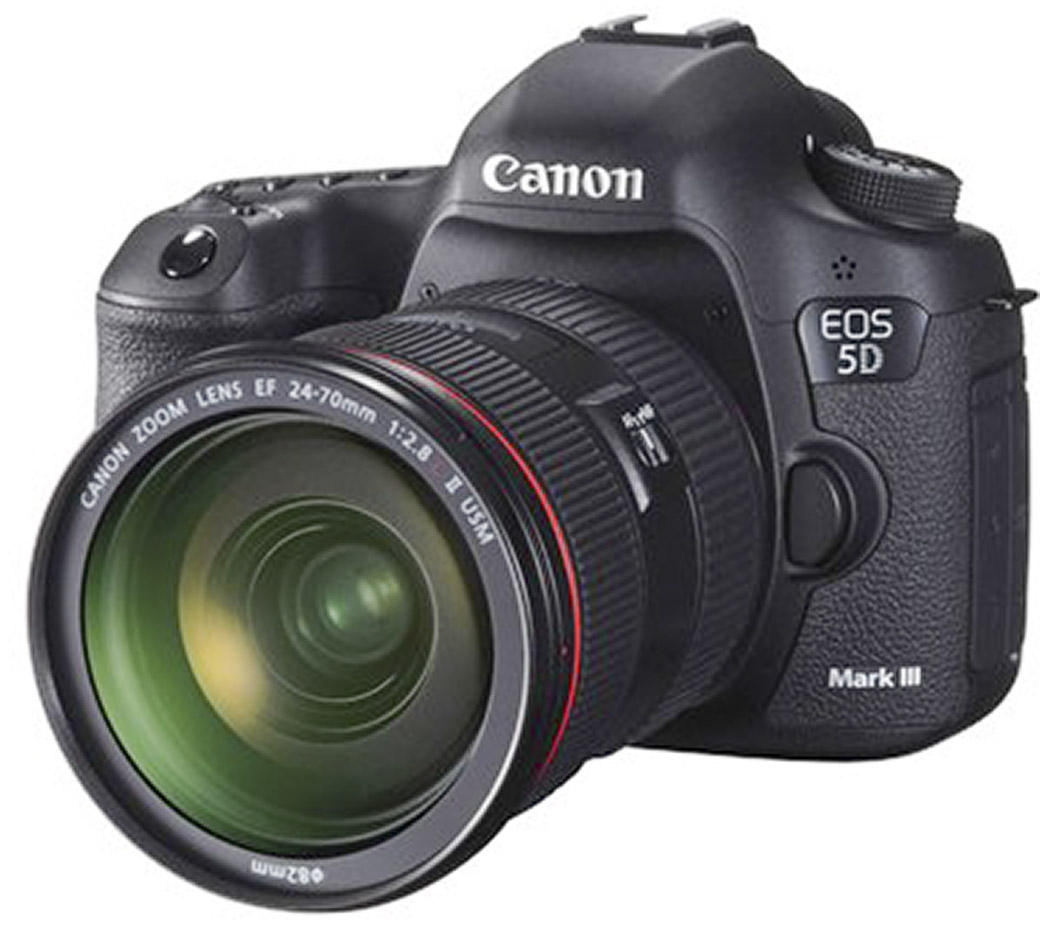 Man Behind Lens Canon  5D  Mark III  Has Landed 