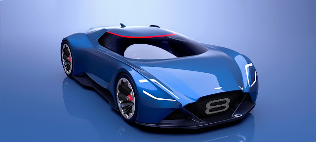 2017 Aston Martin Vision 8 Concept Car