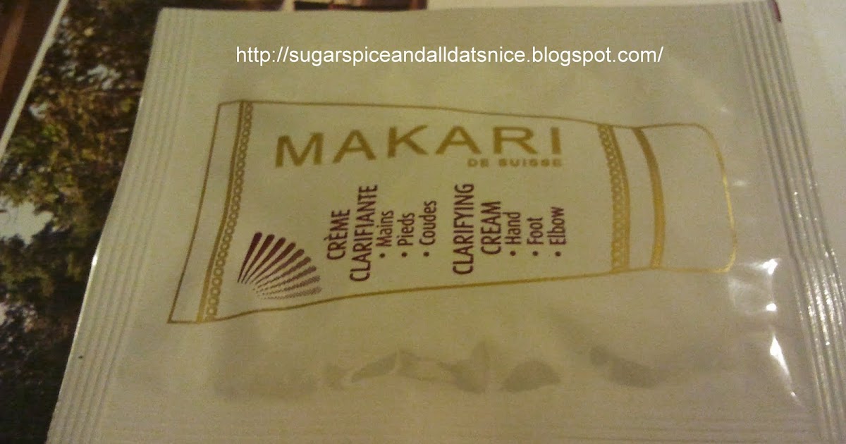 Sugar,Spice and All Dat's NICE: Makari De Suisse Clarifying Cream