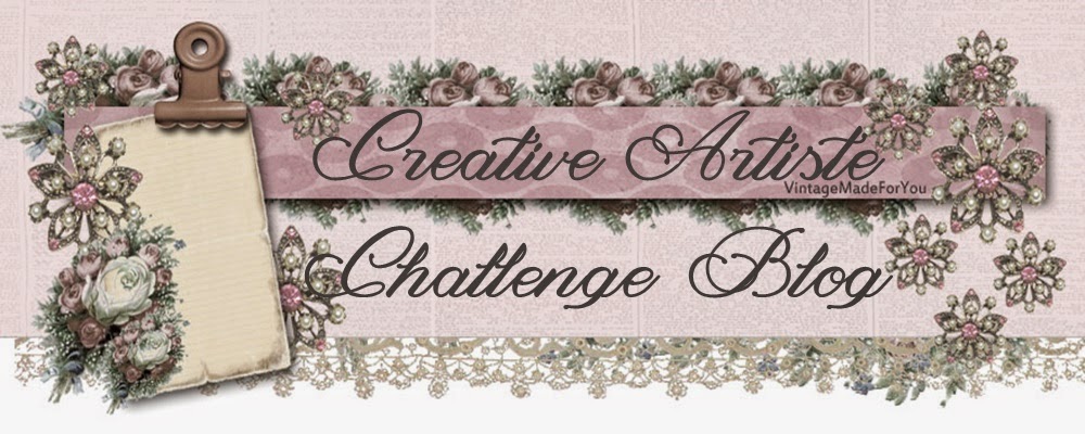 Creative Artiste Mixed Media Challenge Blog