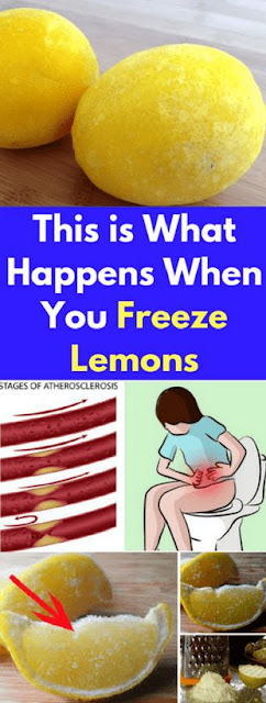 This is What Happens When You Freeze Lemons