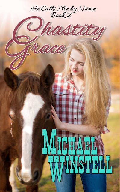 Chastity Grace, Grace Anderson, He Calls Me by Name, girl, horse, book, book cover, Jenny V Photography