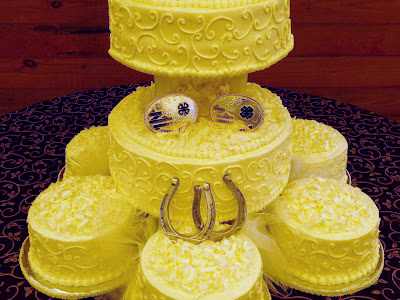 Cowboy Wedding Cake