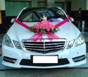 harga bunga hias mobil pengantin