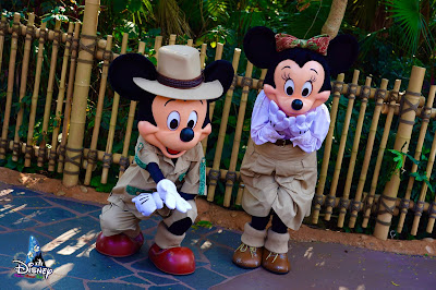心動在奇妙瞬間探險家米奇和米妮現身探險世界自拍點, HeartFluttersWithMagic-Selfie-Spot-MeetnGreet-2021-Adventurers-Mickey-and-Minnie, Hong Kong Disneyland, 香港迪士尼樂園