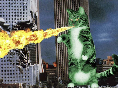 Watch as Catzilla Attacks Seen On www.coolpicturegallery.us