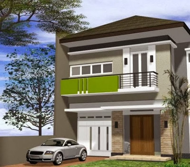 Desain Rumah Minimalis 2 Lantai 9