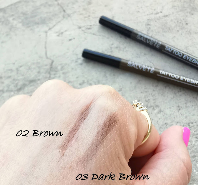 Gabriella Salvete Tattoo Eyebrow Pen odtiene