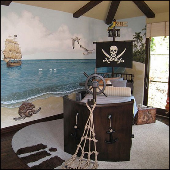 Decorating theme bedrooms - Maries Manor: pirate bedrooms 