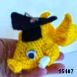 patron gratis pez Nemo amigurumi, free pattern amigurumi Nemo fish 