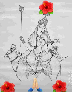 शैलपुत्री माता की आरती चित्र के साथ Shailputri Aarti with image