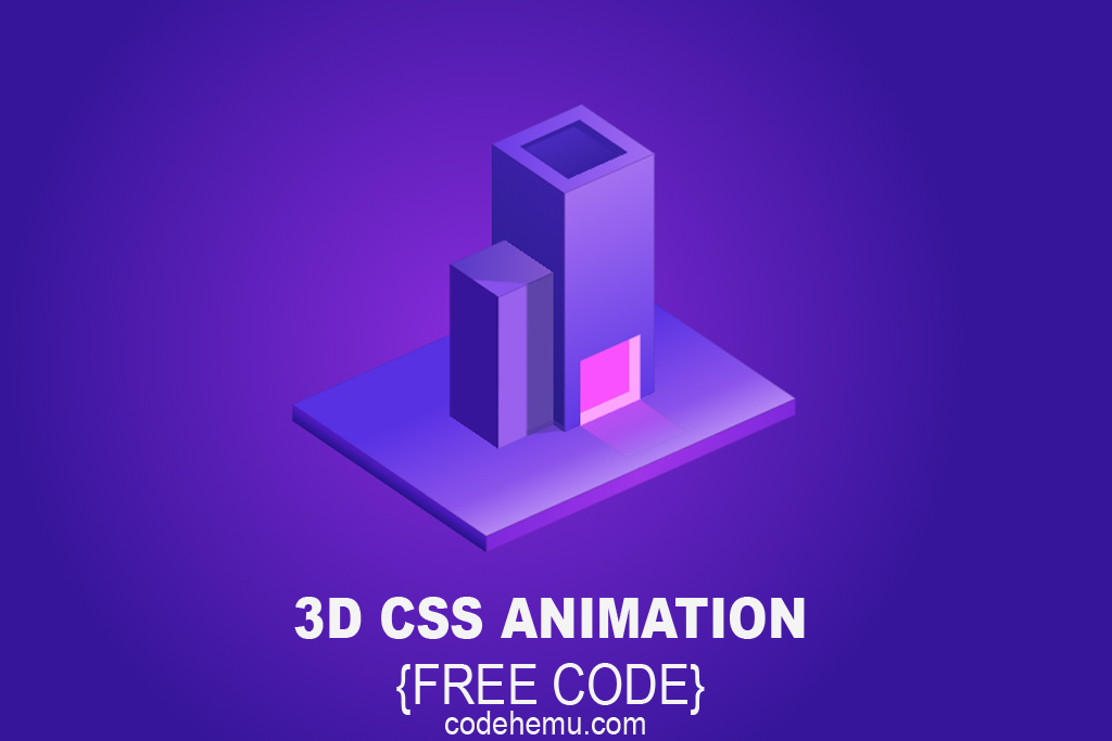 40+ BEST HTML 3D ANIMATION [3D CSS CUBE/3D ROOM]