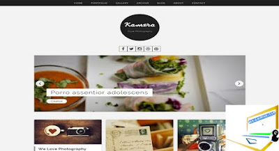 Kamera Blogger Template | Download Free Kamera Blogger Template