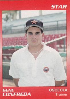 Chris Correnti 1990 Osceola Astros card