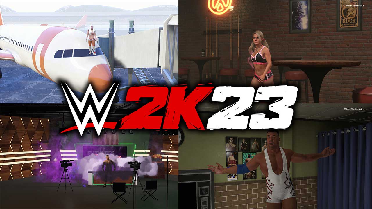 WWE 2K23 25+ New Arenas