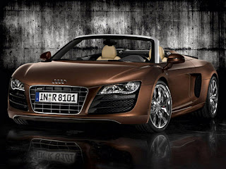 Audi R8 Spyder вид спереди