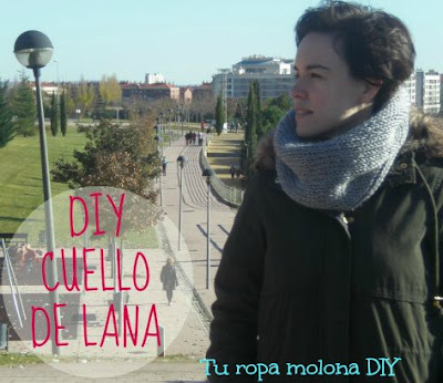 diy cuello de lana