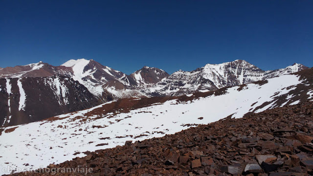 Cerro tridente, ruta, senda, ascension, trekking, barreal, ansilta, cordon, quebrada, morrillos, informacion,