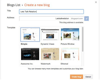 cara membuat blog gratis di blogspot