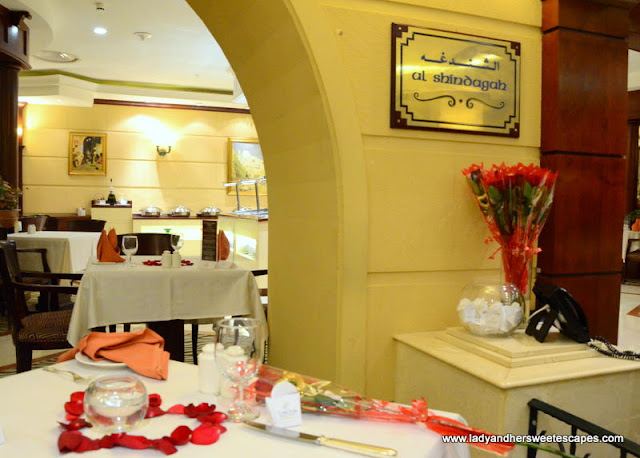 Al Shindagah restaurant at Carlton Palace