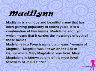 meaning of the name "Madilynn"