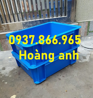 Thùng cơ khí phân loại sản phẩn có nắp, khay nhựa b7, thùng nhựa đặc, khay nhựa b7