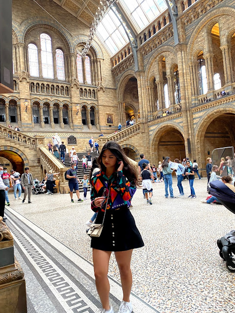 Kelly Fountain at Natural History Museum in London