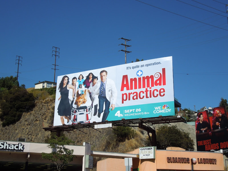 Animal Practice sitcom billboard