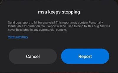 Cara Mudah Mengatasi "MSA Keeps Stopping" di Xiaomi