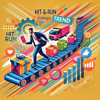 startegi hit and run dalam bisnis