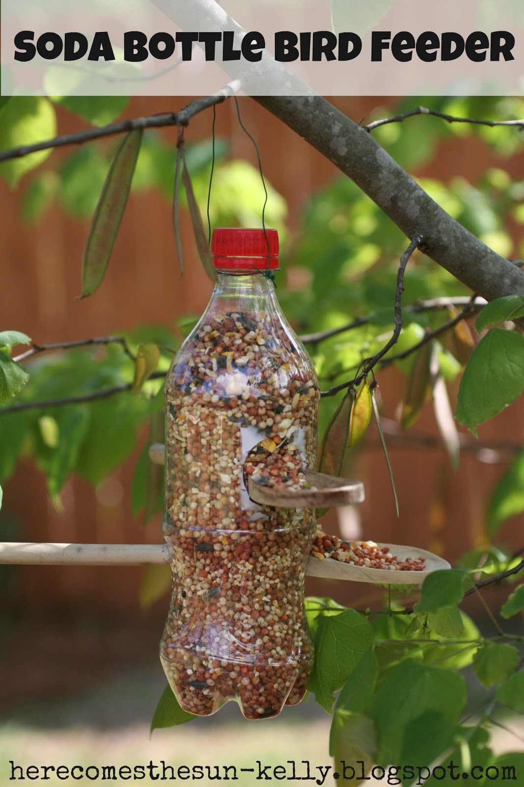 Soda Bottle Bird Feeder Here Comes The Sun