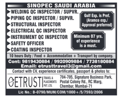 10 April 2024 - Assignment Abroad Times Gulf Jobs Vacancy