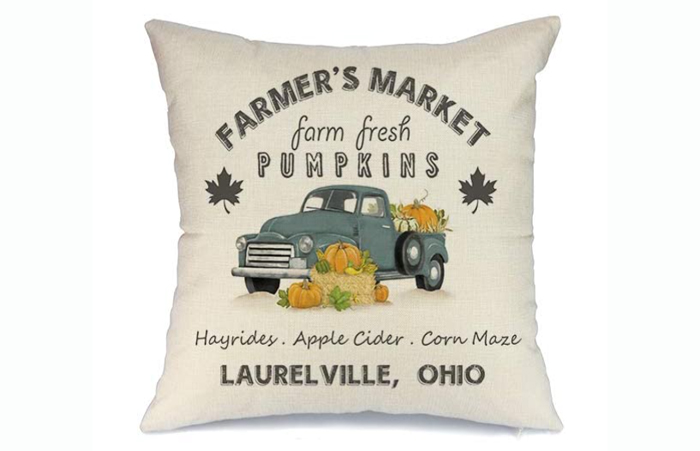 Farmers Market Pillow