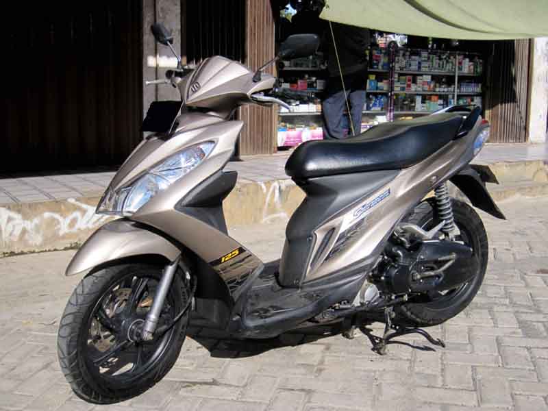 Hasil Modifikasi Motor Suzuki Skydrive Terbaru