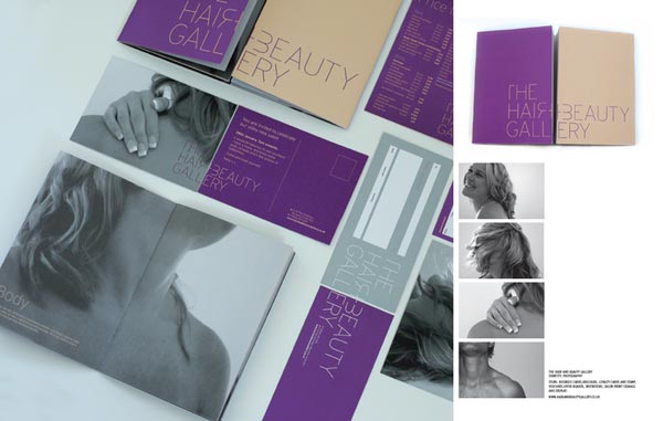 Salon Brochure Design