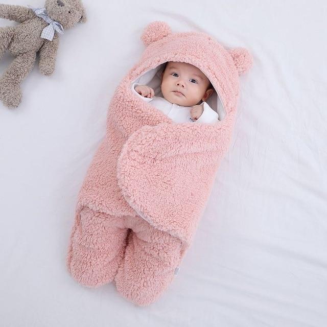Baby Fluffy Sleeping Bag Swaddle | Shop For Gamers