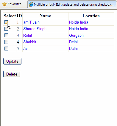 Update multiple rows sql