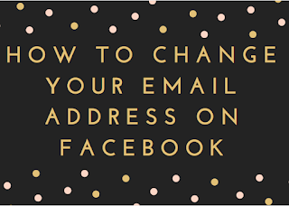 How to change your email address on Facebook