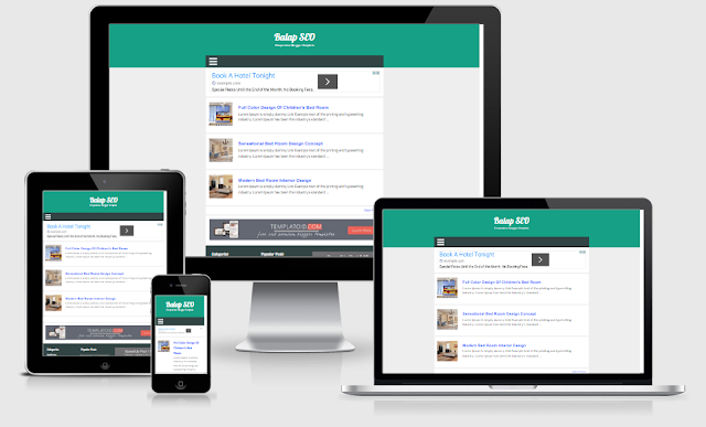 Download Balap SEO Free Blogger Templates