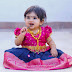 Cute Kid in Soft Silk Lehenga