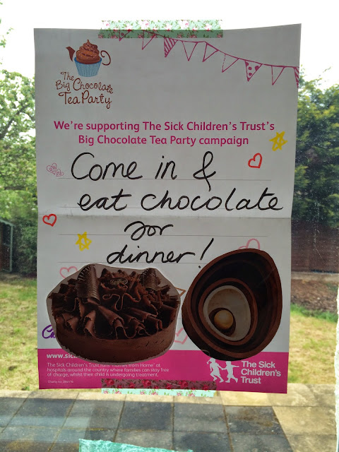 the big chocolate tea party poster