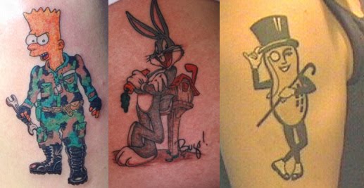 cartoon tattoo designs. The 5th of my Cartoon Tattoo