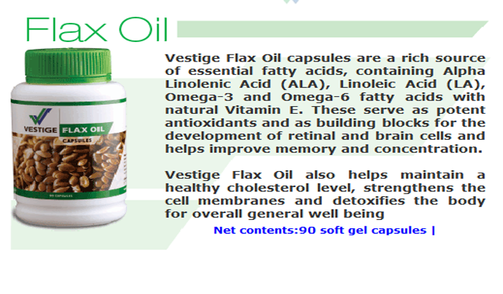 Vestige Flax Oil