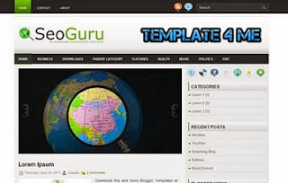 Template Blog Super SEO Friendly SEO Guru