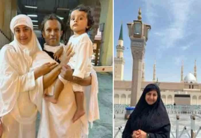 News, World-News, Gulf-News, Gulf, Religion-News, Actress, Mecca, Riyadh, Saudi Arabia, Actress Sanjana Galrani performed her first Umrah after conversion.