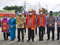 Kunjungan Kerja Sekretaris Jenderal Bawaslu Republik Indonesia,di Sambut Oleh Bupati Nias Selatan