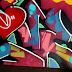 Mural Graffiti Love with Wildstyle Bubble Character